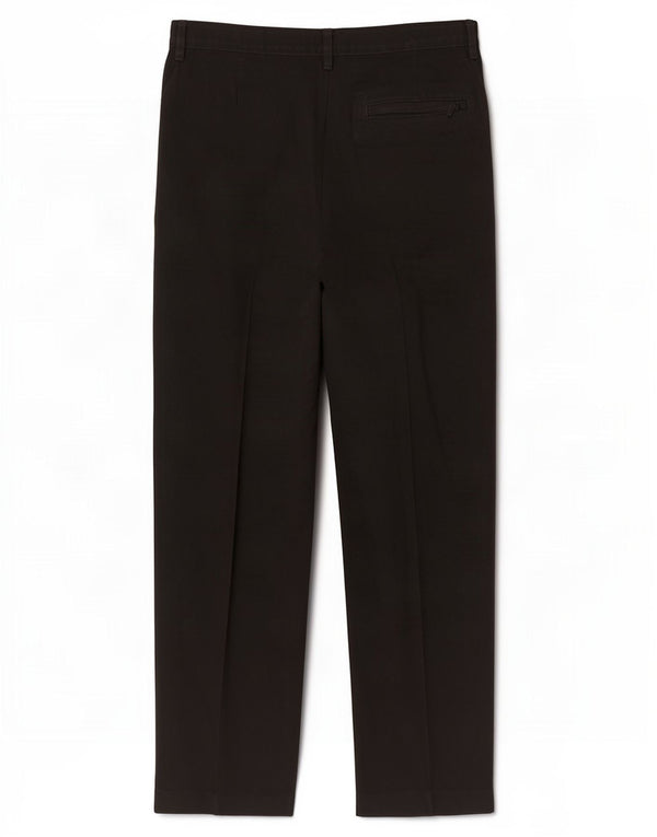 Calças Chino retas para meninas Marks & Spencer 15-16 anos W30 L28 pretas