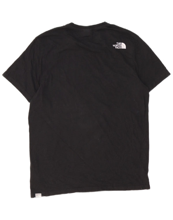 Camiseta masculina The North Face Top médio algodão preto