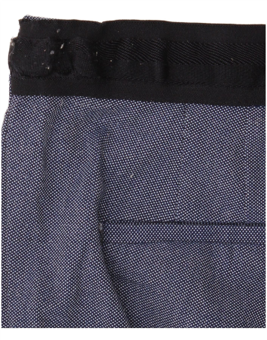 Calça feminina Marks & Spencer Slim Suit XL W32 L28 azul poliéster