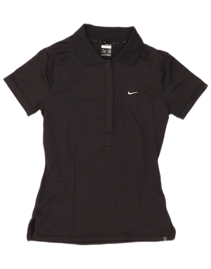 Camisa polo feminina Nike UK 6/8 XS preta