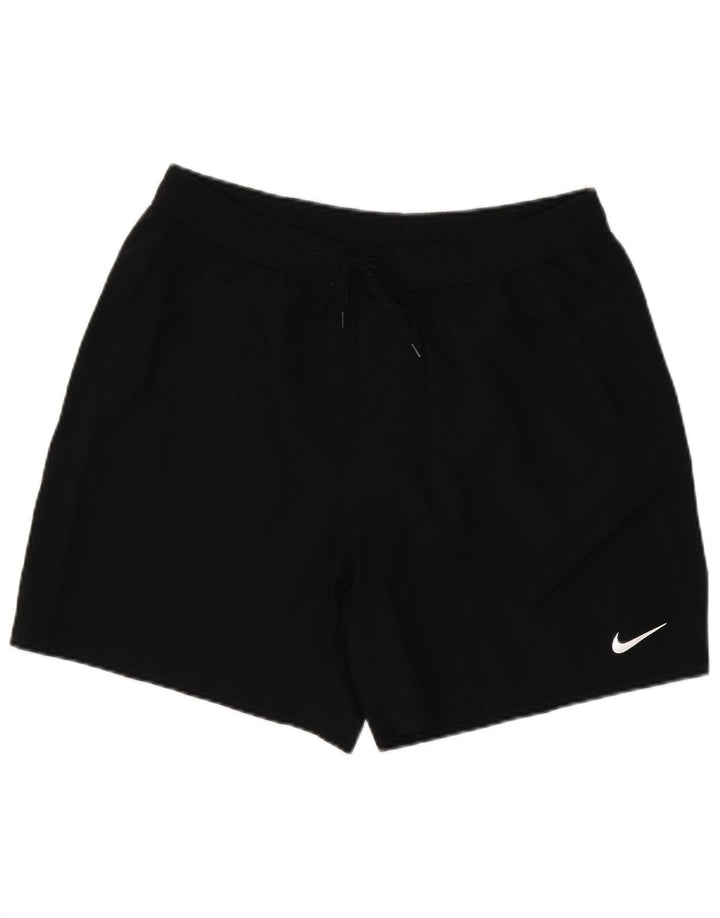 NIKE Masculino Dri Fit Sport Shorts Grande Poliéster Preto