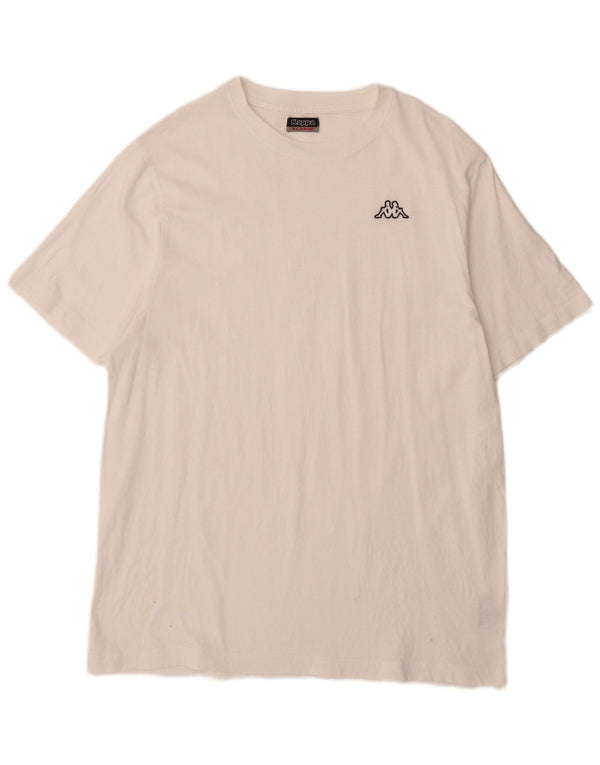 Camiseta masculina KAPPA Top XL algodão branco