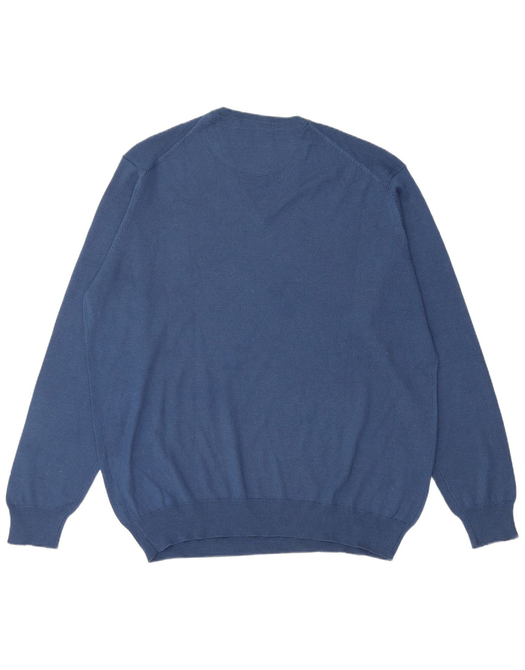 Suéter masculino Carrera com decote em V 2XL lã azul