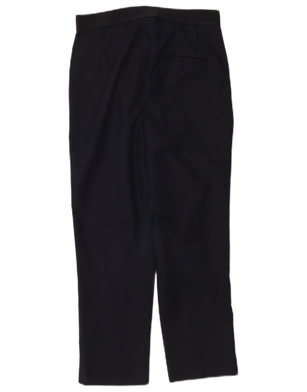 Calça Chino Feminina Marks & Spencer UK 8 Pequena W26 L24 Azul Marinho