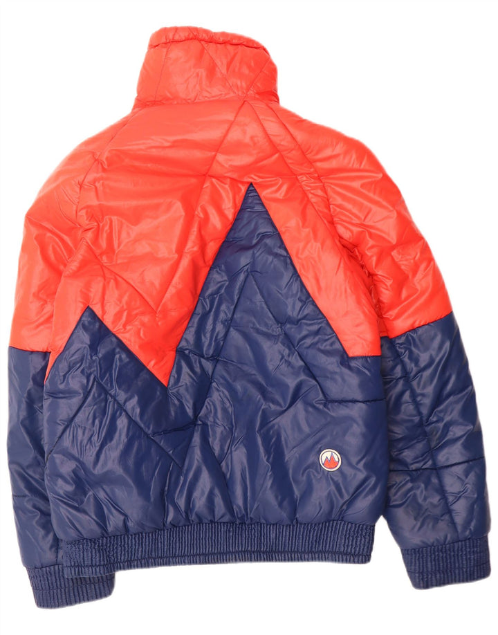 Jaqueta acolchoada masculina MARILENA IT 50 grande azul marinho poliamida colorblock