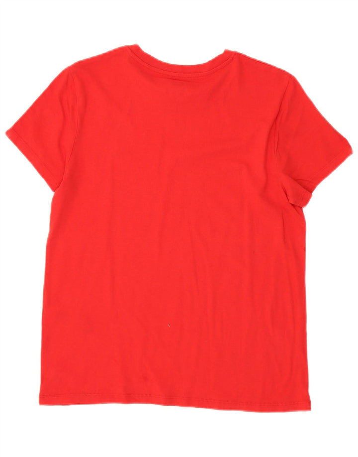 Camiseta Feminina Levi's Top Pequeno Algodão Vermelho