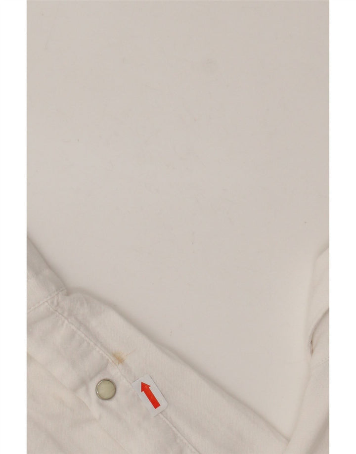 Camisa masculina ALLEY DOCKS 2XL algodão branco