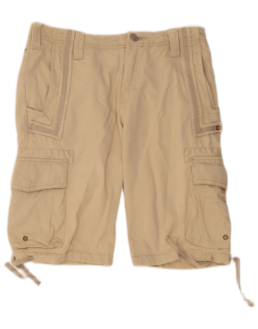 Shorts cargo masculino YES ZEE W30 bege médio