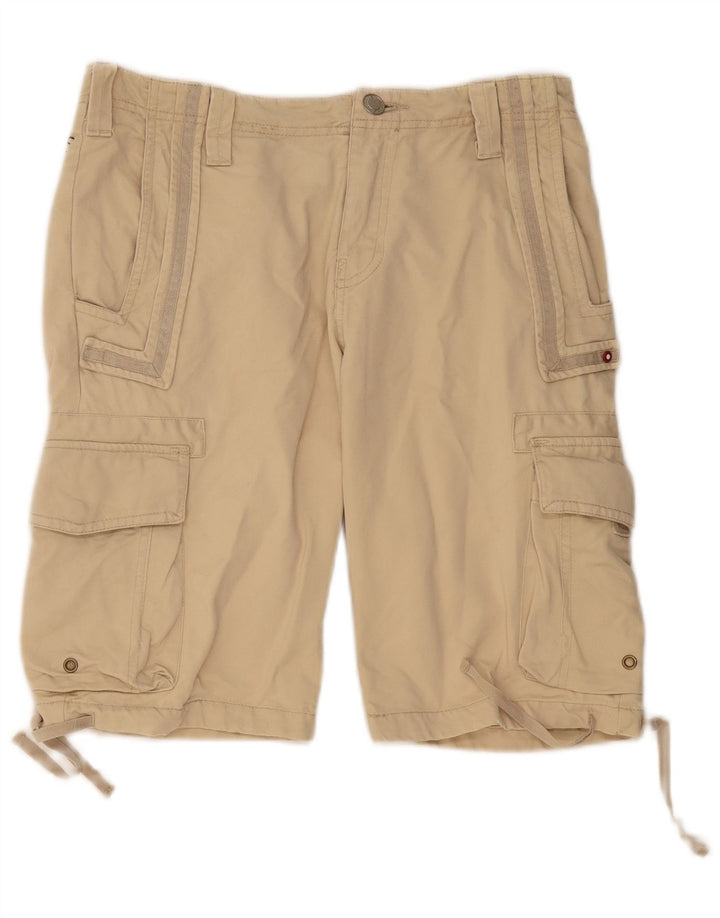 Shorts cargo masculino YES ZEE W30 bege médio