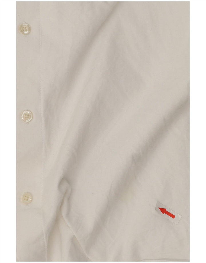 Camisa masculina Jack Wills médio algodão branco