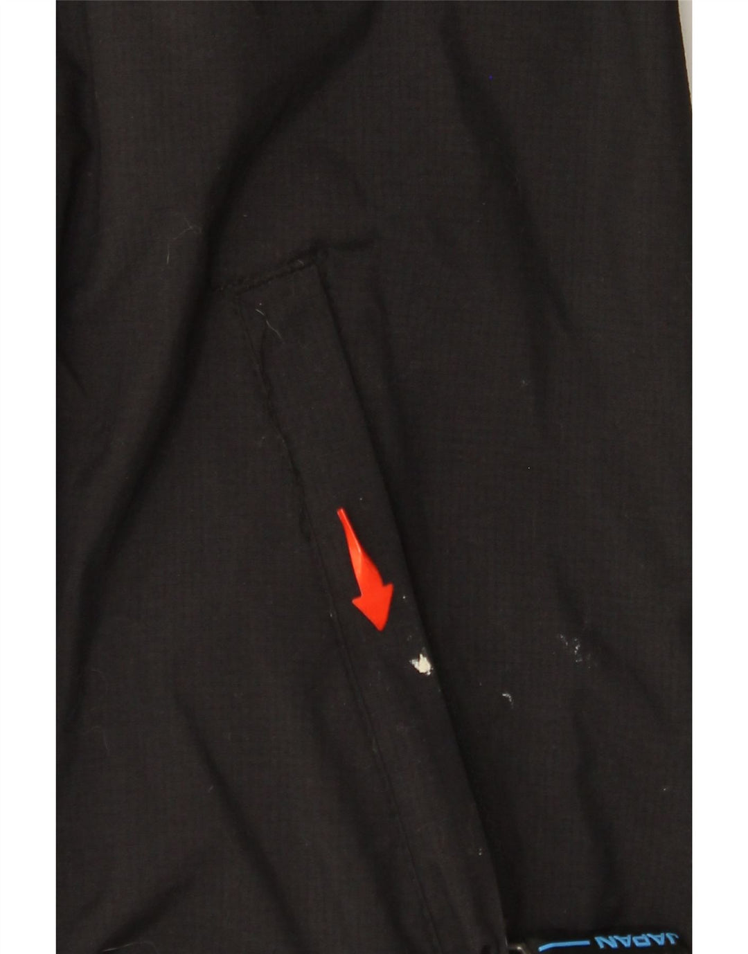 Jaqueta corta-vento feminina SUPERDRY com capuz Reino Unido 16 grande nylon preto