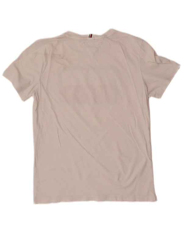 Camiseta Tommy Hilfiger Boys Graphic 15-16 Anos Algodão Branco