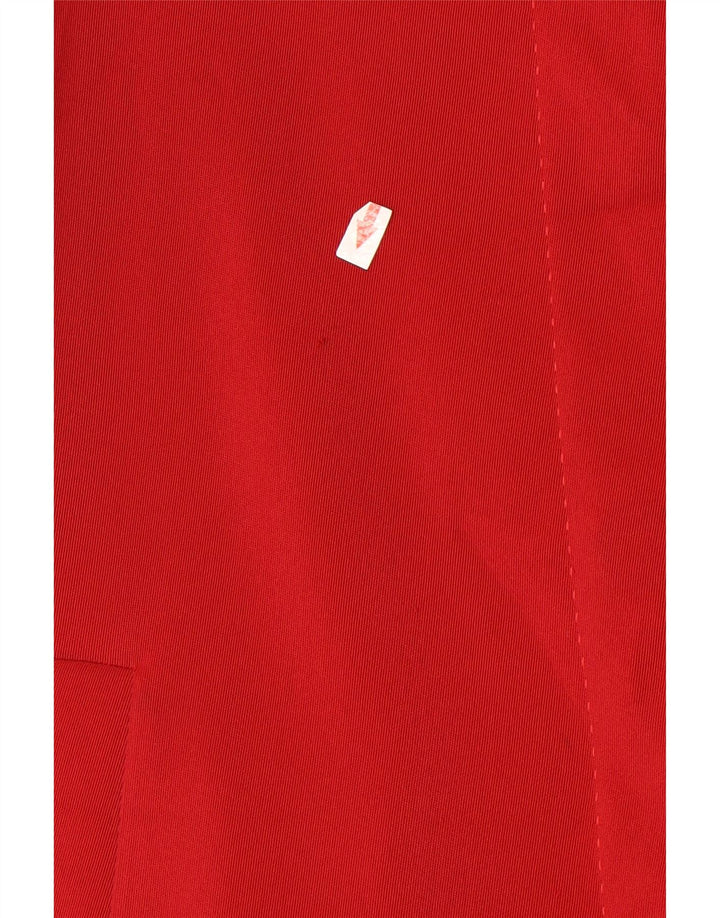 Sobretudo feminino Marks & Spencer UK 8 pequeno poliéster vermelho