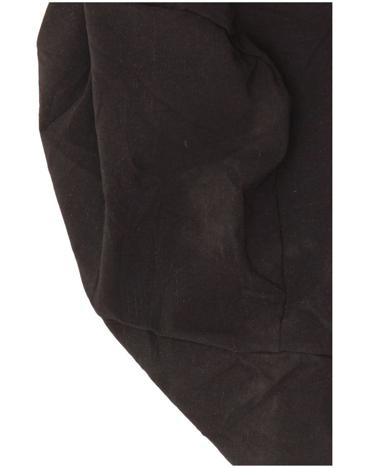 ADIDAS Mens Zip Hoodie Sweater Médio Preto Poliéster