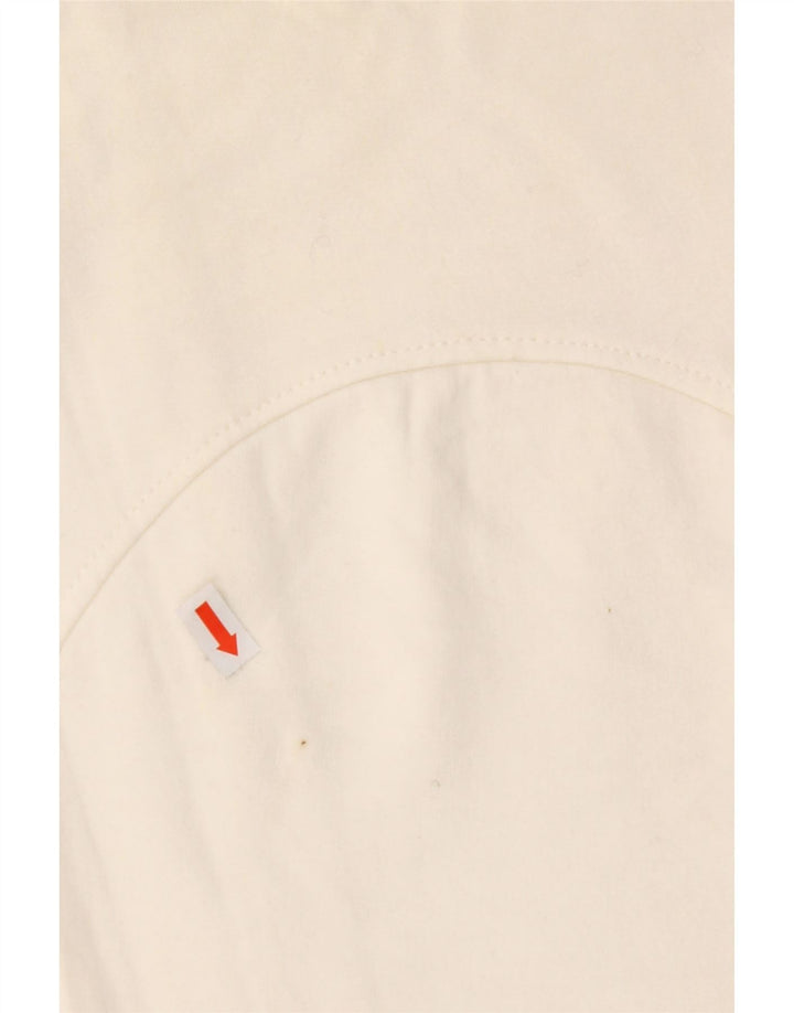 Calça feminina KAPPA com estampa gráfica XS algodão branco