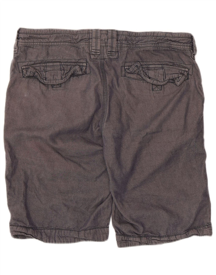 Fat Face Mens Chino Shorts W34 Grande Algodão Cinza