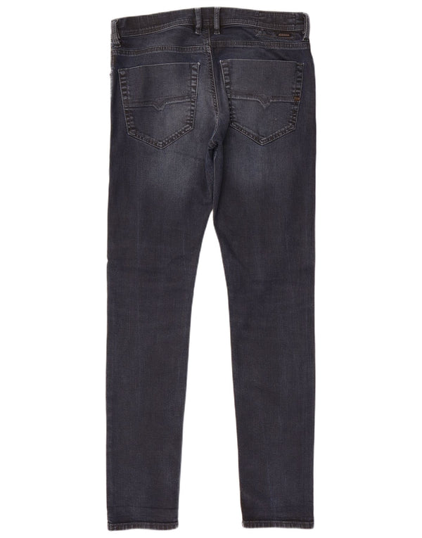 Diesel Mens Jeans Skinny W32 L33 Azul Marinho