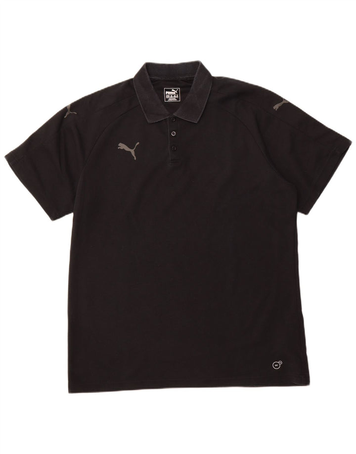 Camisa polo masculina PUMA 2XL algodão preto