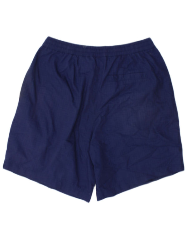 Nike Mens Chino Shorts Grande W36 Azul Marinho Colourblock Algodão