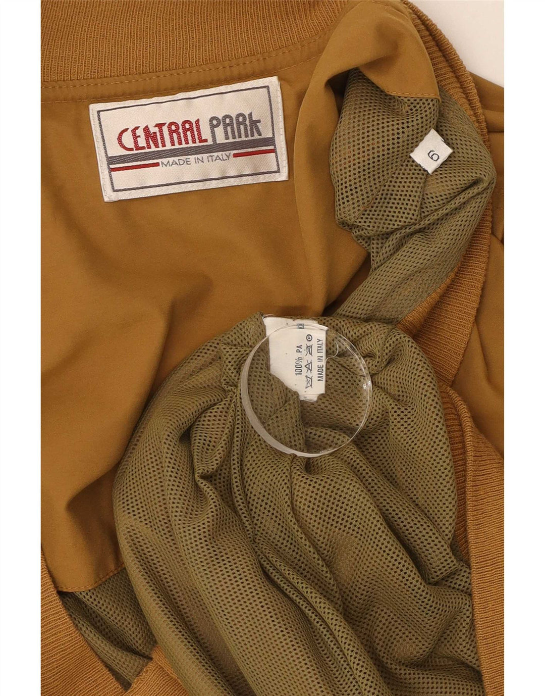 Jaqueta bomber masculina Central Park UK 44 2XL marrom poliamida esportiva
