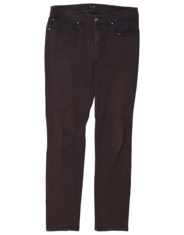 Calça jeans skinny feminina Armani W30 L29 azul marinho