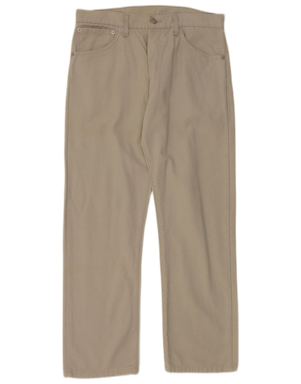 Calça Levi's Masculina 551 Reta Casual W34 L29 Algodão Cinza