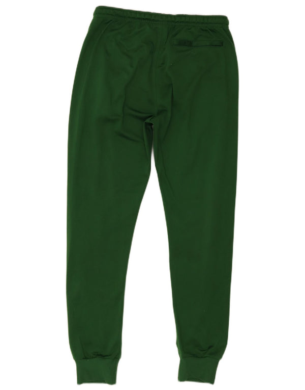 Adidas Mens Calças de treino Joggers UK 36/38 Pequeno Verde Poliéster