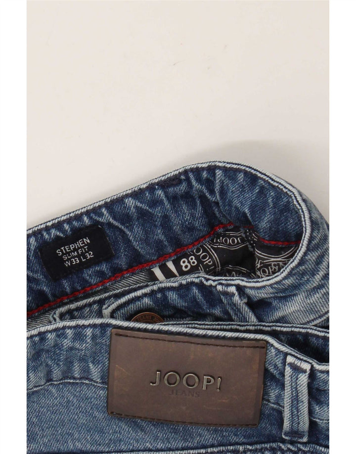 Joop Masculino Stephen Slim Jeans W33 L32 Azul
