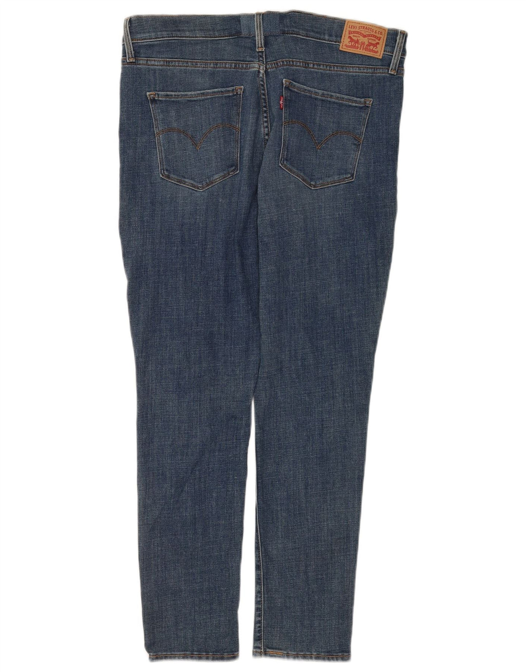 Jeans skinny feminino Levi's W31 L28 algodão azul
