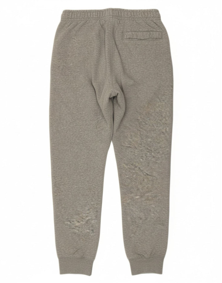 Calça de treino masculina NIKE Joggers pequeno cinza algodão