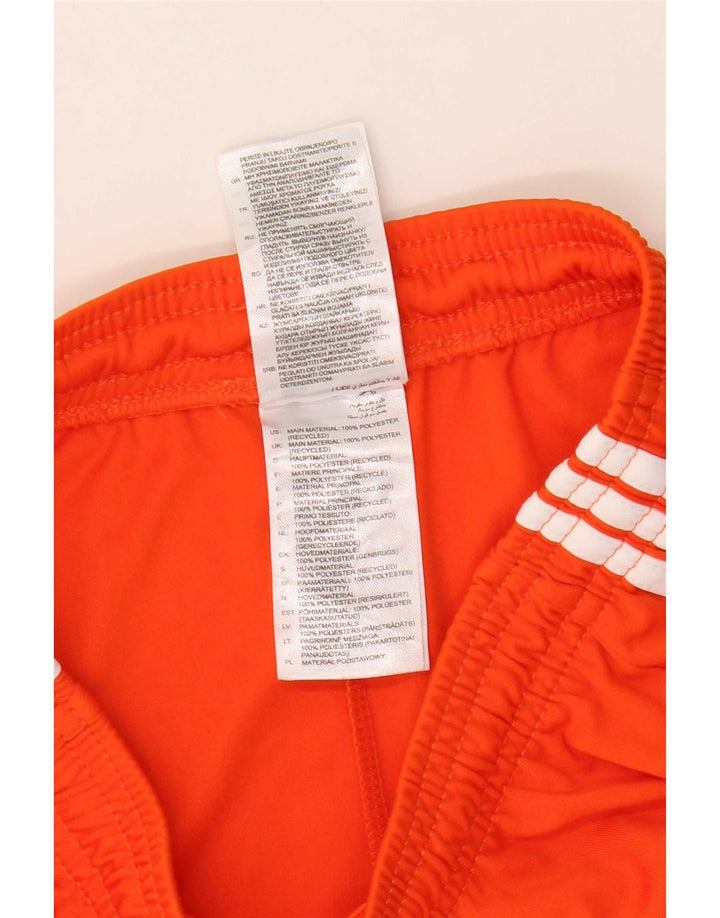 Adidas Mens Aeroready Sport Shorts Pequeno Laranja Poliéster