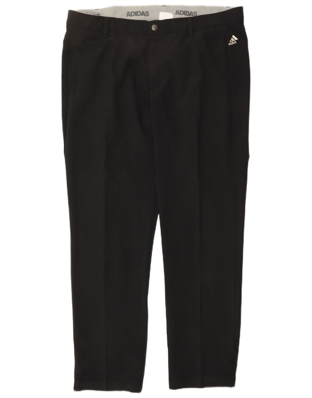 Calça Chino Masculina ADIDAS W38 L32 Poliéster Preto
