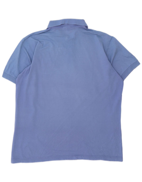 Camisa pólo masculina Sergio Tacchini grande azul