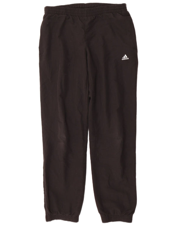 Adidas Mens Treino Calças Joggers Pequeno Poliéster Preto