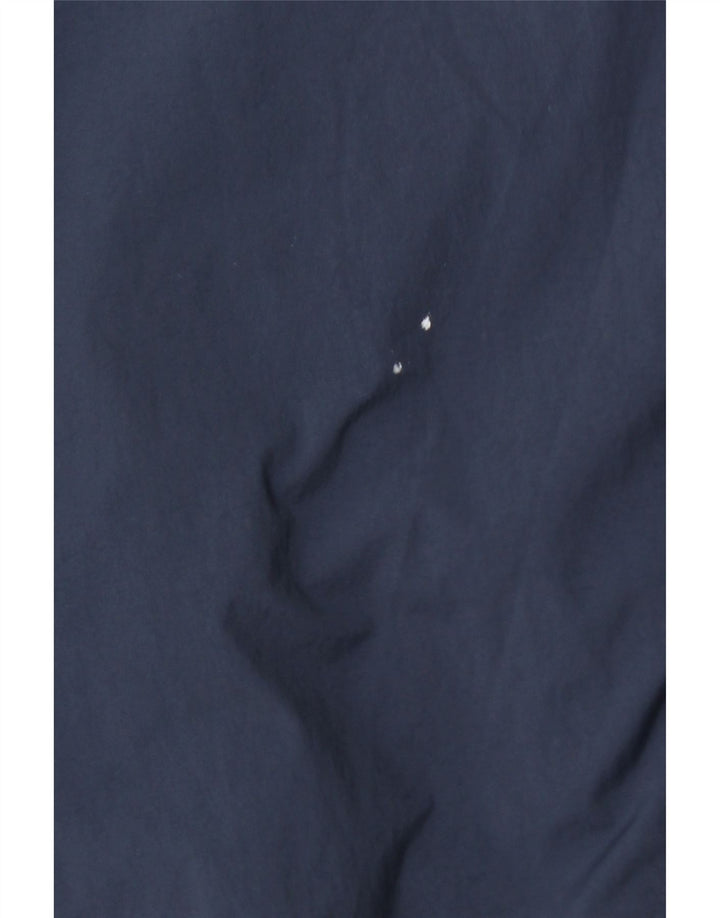 Zara Mens New York Graphic Loose Fit Pulôver Treino Top Pequeno Azul Marinho