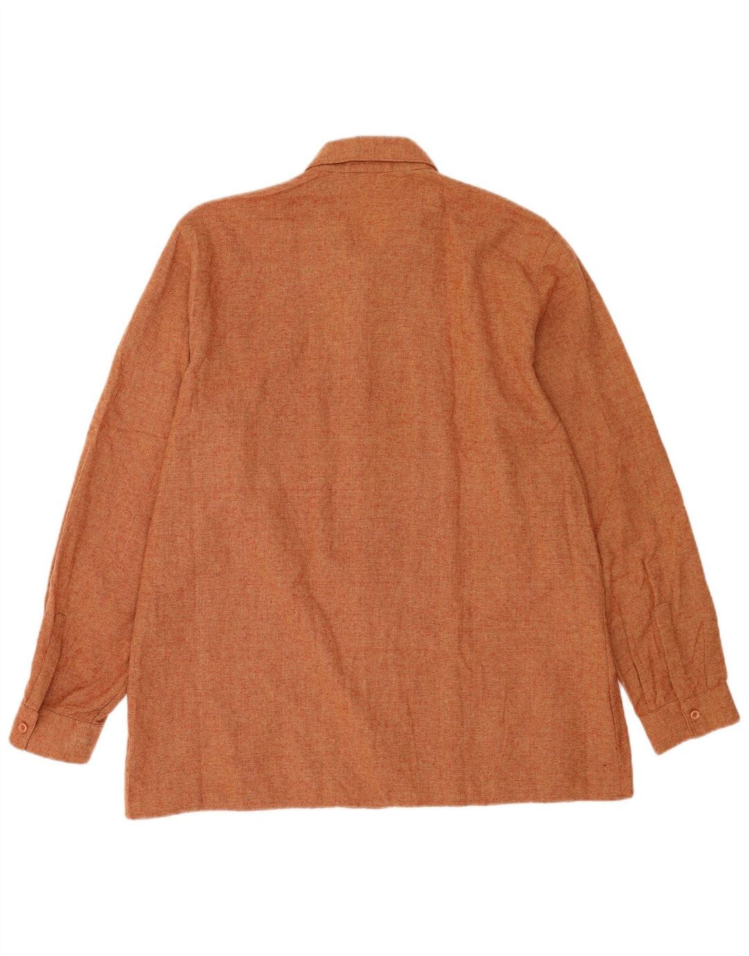 Camisa masculina VINTAGE IT 52 grande acrílico marrom