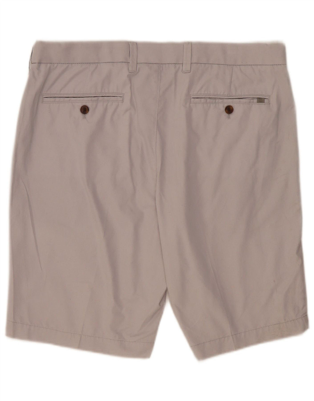 Shorts chino masculino MARKS & SPENCER W36 grande algodão cinza