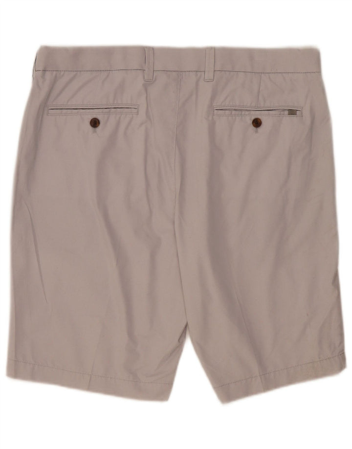 Shorts chino masculino MARKS & SPENCER W36 grande algodão cinza