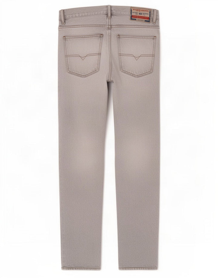 Jeans retos masculinos Diesel W31 L30 algodão cinza