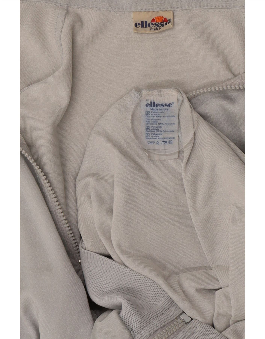 Ellesse Jaqueta masculina de agasalho IT 54 XL cinza Colourblock poliéster