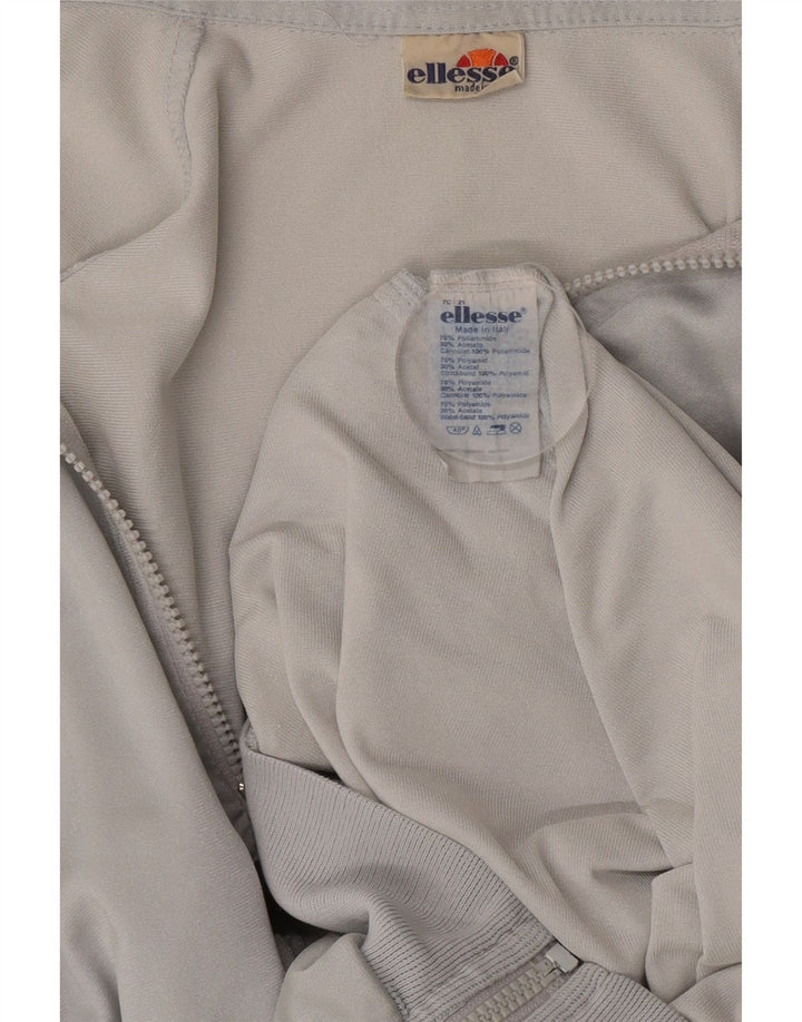 Ellesse Jaqueta masculina de agasalho IT 54 XL cinza Colourblock poliéster