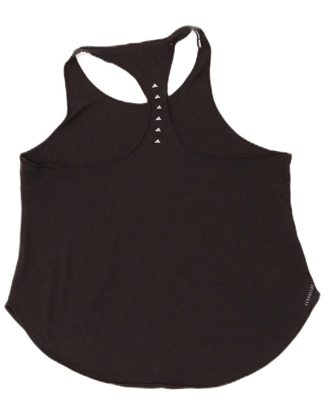 Adidas Mulher Aeroready Vest Top UK 12/14 Médio Preto