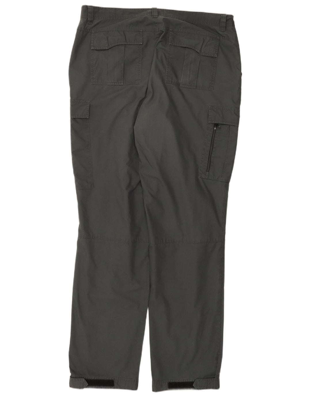 Calça cargo masculina Jack Wolfskin para caminhada W38 L35 poliéster cinza