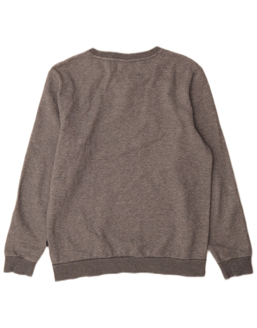 Puma Mens Graphic Moletom Jumper Pequeno Cinza