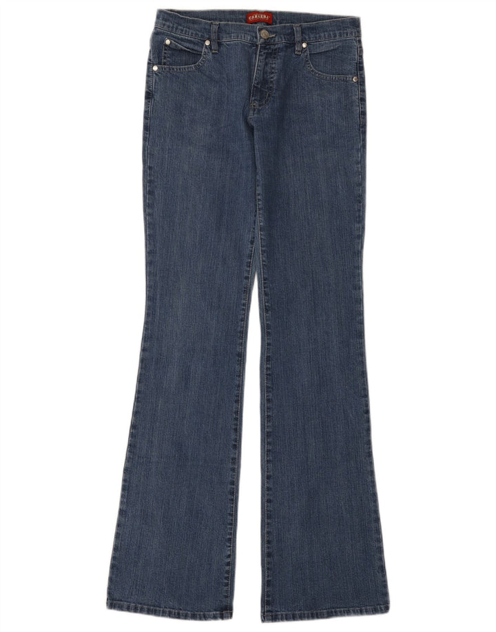 Calça Jeans Bootcut Feminina CARRERA W28 L34 Azul Algodão