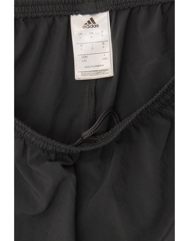 Adidas Masculino Climalite Graphic Sport Shorts Grande Poliéster Preto