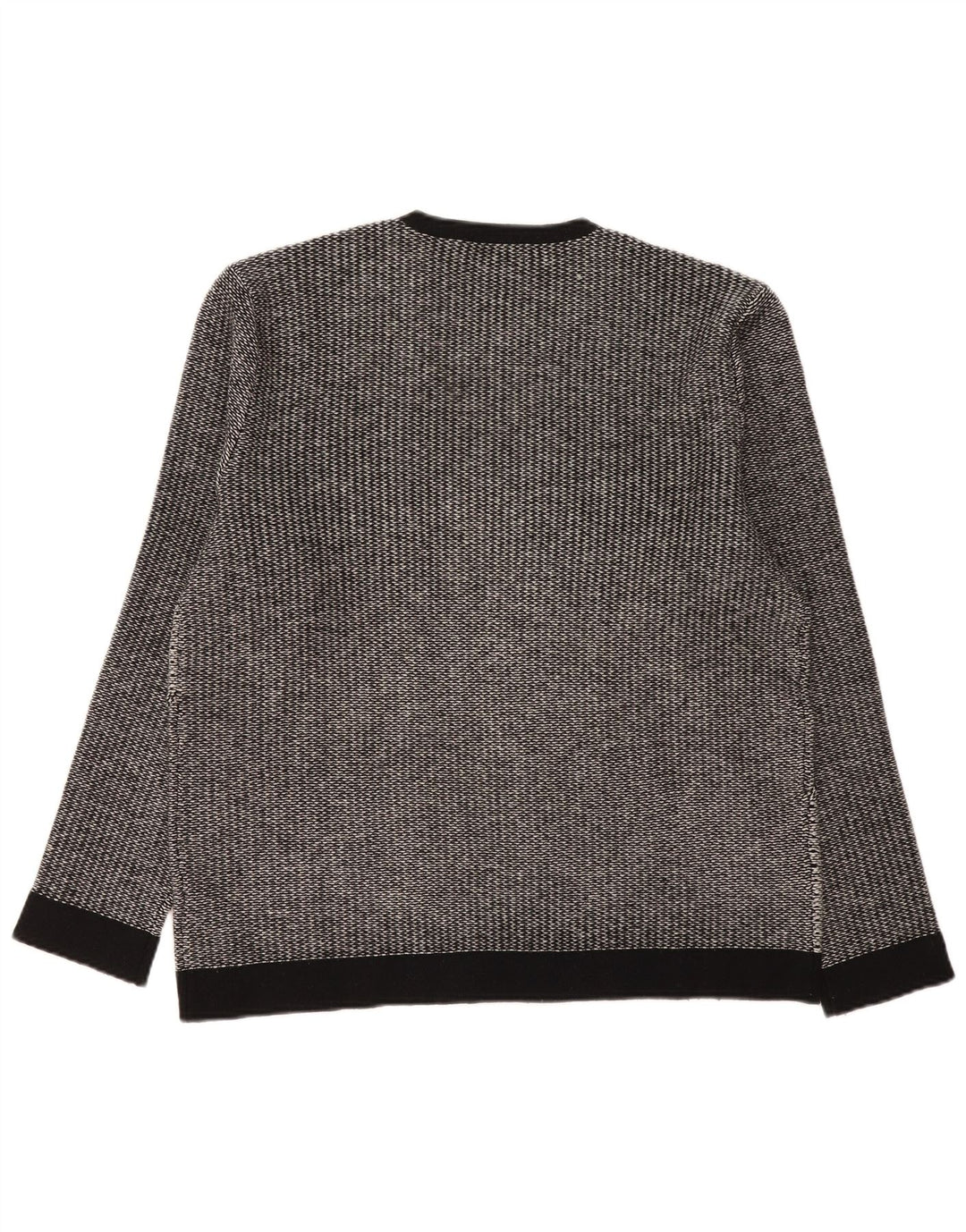 Suéter masculino Calvin Klein com gola redonda XL cinza colorblock lã