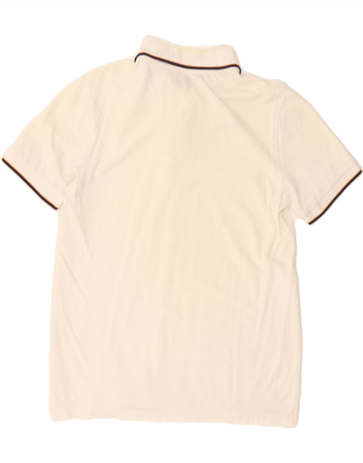 KAPPA Mens Polo Shirt Large White Vintage Kappa and Second-Hand Kappa from Messina Hembry 