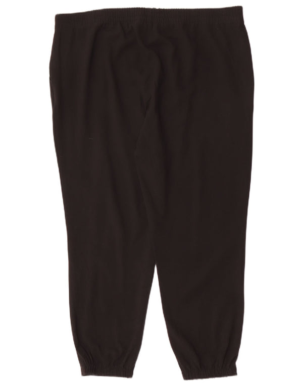 Calça jogger feminina Marks & Spencer UK 14 grande W36 L25 preta