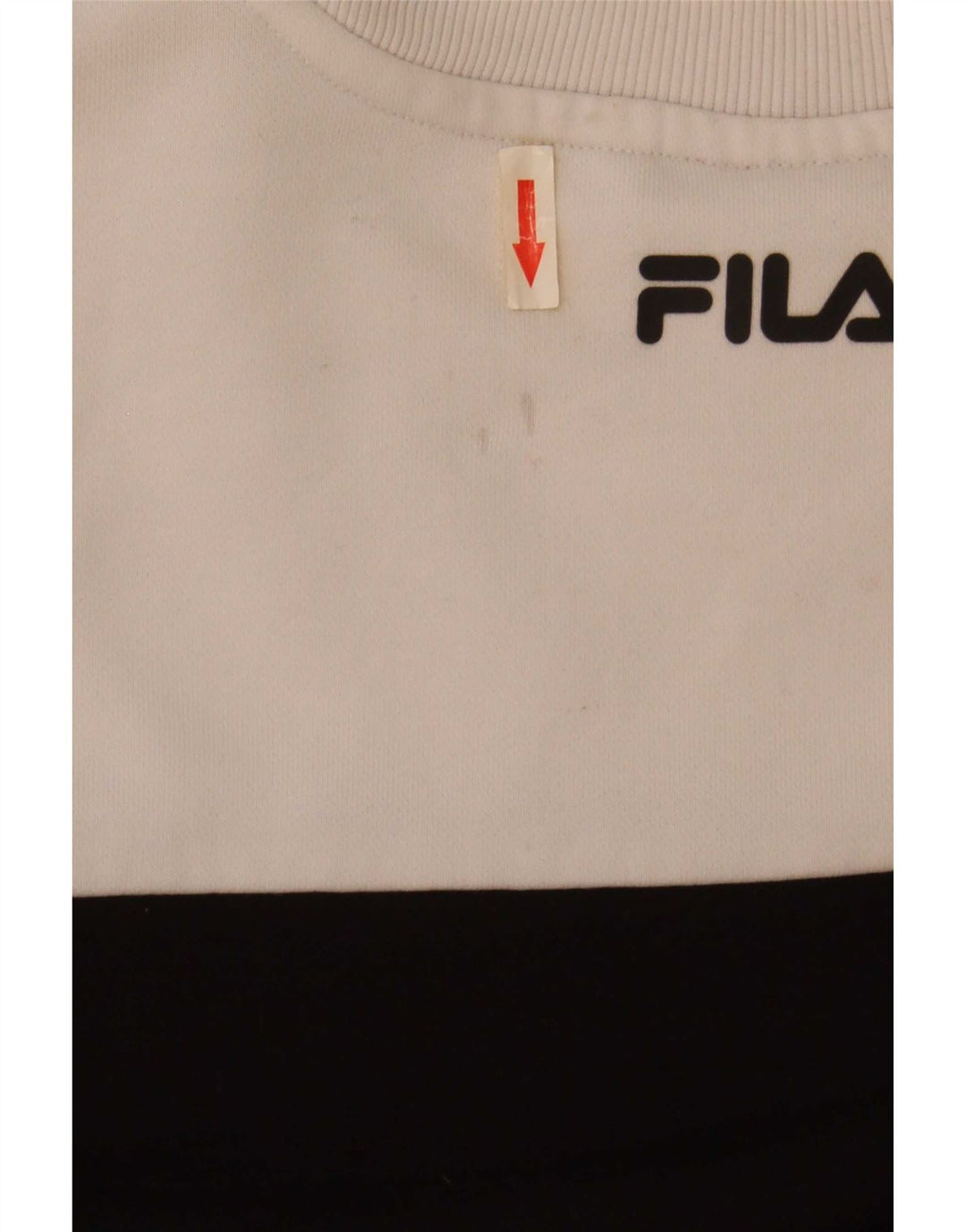 Fila Womens Graphic Sweatshirt Jumper UK 14 Médio Multicolorido